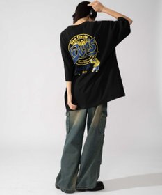 WEGO 【ユニセックス着用ITEM】別注BENDAVISサークルロゴグラフィックT（SS）