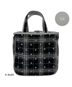 ROOTOTE 1344【フェルト生地】LT.スクエア.ドットチェック-A