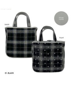 ROOTOTE 1344【フェルト生地】LT.スクエア.ドットチェック-A