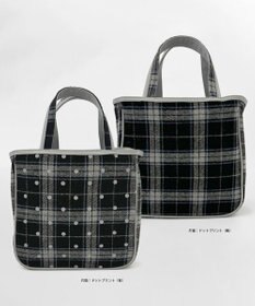 ROOTOTE 1344【フェルト生地】LT.スクエア.ドットチェック-A