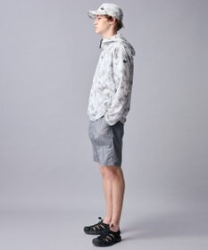 JOSEPH ABBOUD MOUNTAIN 【ストレッチ/軽量/ECO撥水/ポケッタブル】エンボスストレッチ パーカー