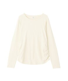 earth music&ecology サイドギャザープルオーバー