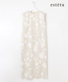 23区 【エステータ】ピグメントプリント ワンピース