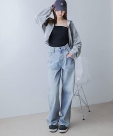 WEGO ショートZIPパーカー