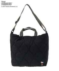 Green Parks ■ＰＥＡＮＵＴＳ　キルティングトートＬ