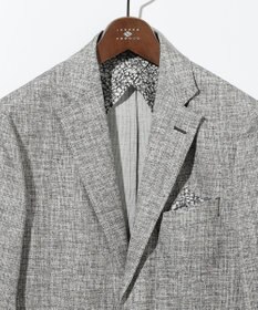JOSEPH ABBOUD 清涼感【弱撥水/イージーケア/軽量/ストレッチ】クールピケ ジャケット