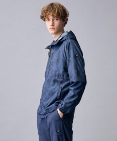 JOSEPH ABBOUD MOUNTAIN 【ストレッチ/軽量/ECO撥水/ポケッタブル】エンボスストレッチ パーカー