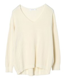 AMERICAN HOLIC Ｖネック片畦ニットプルオーバー