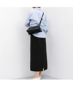 UNBILLION 【テレビ ドラマ着用アイテム】カシュカシュ cachecache / 合成皮革横長ショルダー