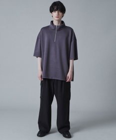 WEGO ドロストスーパーBIGハーフジップT（S）