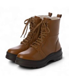 MODE ET JACOMO <carino>厚底レースアップブーツ