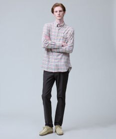 J.PRESS MEN テンセルミックスコットンネルシャツ / B.D.