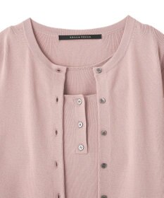 YECCA VECCA [UVカットマシンウォッシャブル]アンサンブルニット