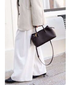 style code 【 通勤 可能】[Lyrss/リルス] 2WAY エレガント レザーハンドバッグ