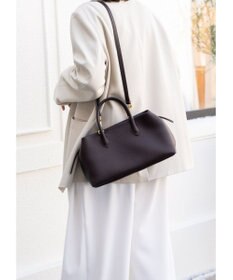 style code 【 通勤 可能】[Lyrss/リルス] 2WAY エレガント レザーハンドバッグ