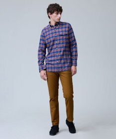 J.PRESS MEN テンセルミックスコットンネルシャツ / B.D.