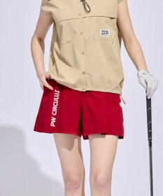 PW CIRCULUS 【WOMEN】ボックスプリーツショーツ ゴルフウェア レディース