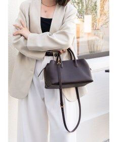 style code 【 通勤 可能】[Lyrss/リルス] 2WAY エレガント レザーハンドバッグ