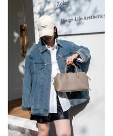 style code 【 通勤 可能】[Lyrss/リルス] 2WAY エレガント レザーハンドバッグ