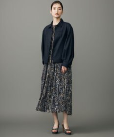 自由区 L 【17号サイズまで展開・SHIHOさん着用】デニムライクツイル ジャケット