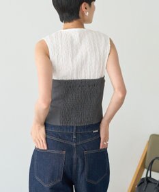 AMERICAN HOLIC 【2WAY】イージーケアフロントボタンビスチェ