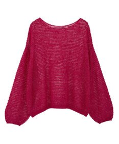 earth music&ecology ふんわりシアープルオーバー