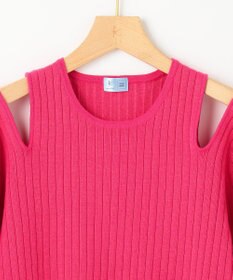 組曲 L 【組曲×setsuko sagittaire】カッティングニット トップス