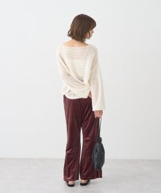 earth music&ecology ふんわりシアープルオーバー