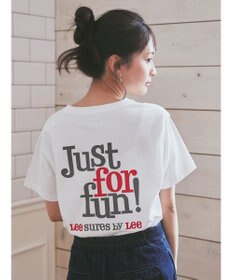 earth music&ecology Ｌｅｅ×ｅ．ｍ．ａ．ｅ　ＬＯＧＯ　Ｈ／Ｓ　ＴＥＥ