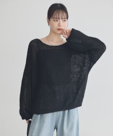 earth music&ecology ふんわりシアープルオーバー