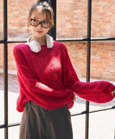 earth music&ecology ふんわりシアープルオーバー