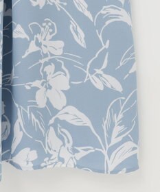 自由区 【XSサイズ～/洗える】グラデーションフラワープリント ワンピース