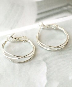 Tiaclasse 【金属アレルギー対応】　ワイヤーフープピアス