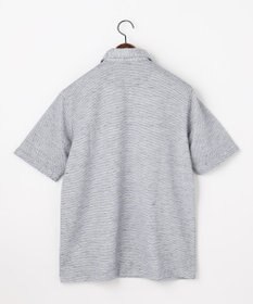 JOSEPH ABBOUD  【フランス産リネン×日本の技術・清涼感】ノルマンディリネントップジャージ ジップ ポロシャツ