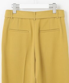 自由区 【カトリエムブーケ】Beau pantalon de forme デザインタックワイドパンツ