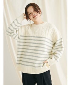 CRAFT STANDARD BOUTIQUE ケーブル×ボーダードッキングプルオーバー