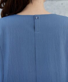 Tiaclasse シフォンランタンスリーブチュニック