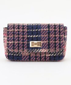 ANY SIS ツイードチェーン バッグ