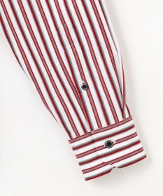 JOSEPH ABBOUD 【キングサイズ・ストレッチ・イージーケア】ジャージーストライプシャツ