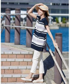 Tiaclasse 【小倉優子さん着用・日本製・洗える】サーラドライ・テーパードパンツ