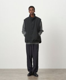 ATON TECHNO COTTON | リサイクルウールパテッドベスト - UNISEX