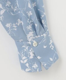 自由区 【XSサイズ～/洗える】グラデーションフラワープリント ワンピース