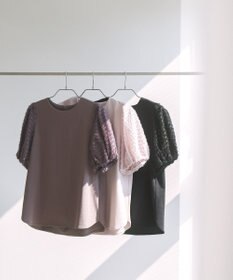 組曲 華感コンビネーションスリーブ カットソー