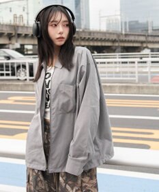 WEGO 【ユニセックス着用ITEM】フェイクスウェードシャツジャケット