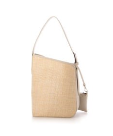 UNBILLION カシュカシュ cachecache / 雑材風アシンメトリートート