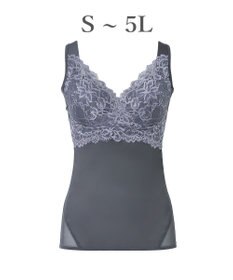 BRADELIS New York 【BRADELIS NewYork peace】 ハートフルカップビューティフルブラキャミソール25 ブラデリス ノンワイヤー 補整下着 補正 シェイパー カップ付き ブラトップ ブラキャミ