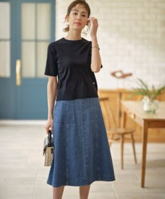 組曲 L 【WEB限定】セーターマシーン 半袖ニットTシャツ