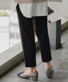 Tiaclasse 【洗える】テーパードパンツ