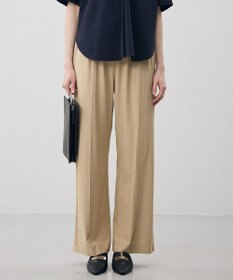 ICB 【WEB限定カラーあり】マットスキューバ トラックワイドパンツ ベージュ