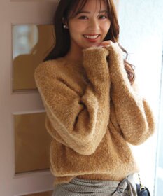 Feroux 【洗える】ブークレー ラグランニット